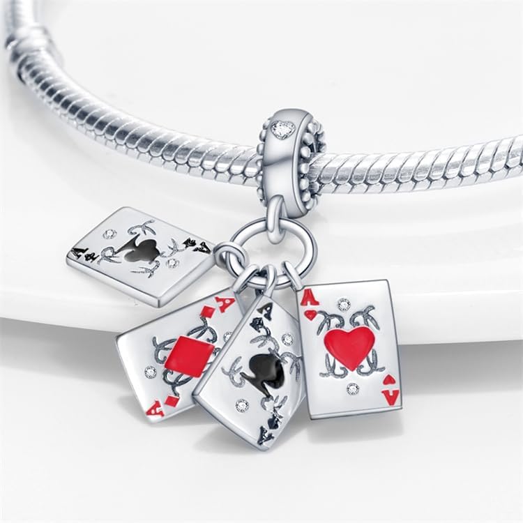 CYCUFF Store 925 Sterling Silver Charms Suitable for Charm Necklaces, Bracelet Pendants Beads Jewellery Gift for Women Family Friends - Image 3